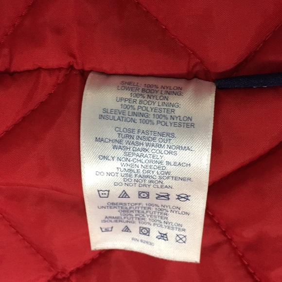 Lands End Red Insulated Squall Parka - S - Picture 5 of 7